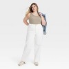 Women's 90s Ribbed Tank Top - Universal Thread™ - 3 of 3