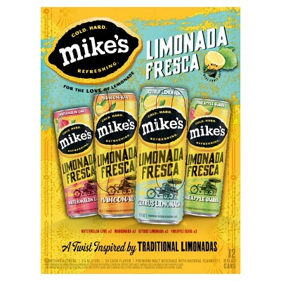 Mike's Hard Limonada Fresca - 12pk/12 fl oz Cans