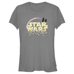 Junior's Women Star Wars St. Patrick's Day Classic Clover Logo T-Shirt - 1 of 4