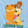 Toddler Boys' Garfield Movie Odie And Garfield T-Shirt (Large) For Youth Toddlers Light Blue - 3 of 4