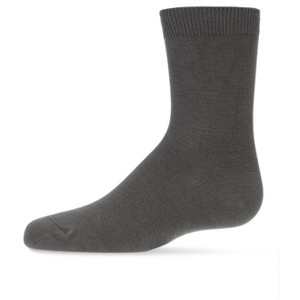 Memoi Toddler's and Kids' Basic Soft Rayon from Bamboo Crew Socks - 1 of 3