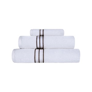 Premium Cotton Solid Plush Heavyweight Hotel Luxury Towel Set by Blue Nile Mills - 1 of 4