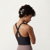 Anna-Kaci Active Women's Cross Back Sports Tank Top with Scoop Neckline and Wide Supportive Band - 3 of 4
