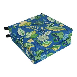 Blazing Needles, 16-inch Outdoor Cushion - 1 of 2