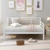 Full Size Daybed With Underearth Storage Space Thick Slat Panels Space Saving Wooden Daybed Frame No Box Spring Needed - 4 of 4