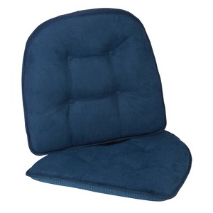 Gripper 15" x 16" Non-Slip Twillo Tufted Chair Cushions Set of 2 - 1 of 3