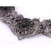 Anna-Kaci Women's Vintage-Inspired Necklace with Beaded and Intricate Filigree Pendant Adjustable Length - Black - 2 of 4