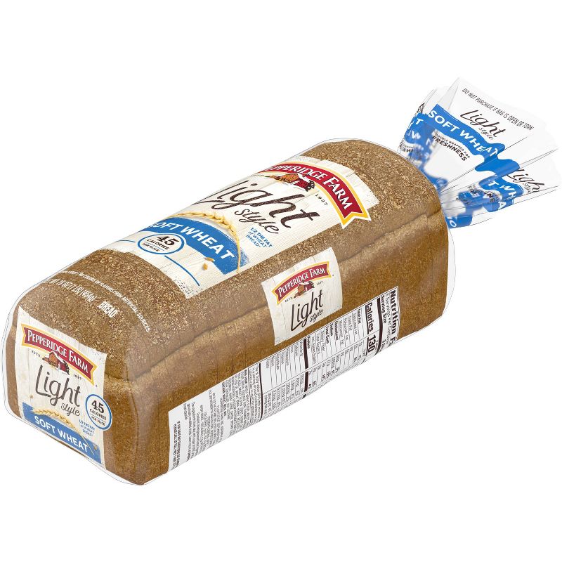 Pepperidge Farm Light Style Soft Wheat Bread - 16oz, 5 of 6