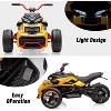 12V Kids Ride On Truck Car, 3-Wheel Electric Vehicle w/2×55W Motors, Remote, 7MPH, Music, LED Lights, EVA Tires - 4 of 4