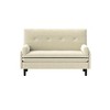 GDFStudio Uma Modern 55.11'' Convertible Corduroy Upholstered Loveseat Sofa - 3 of 4