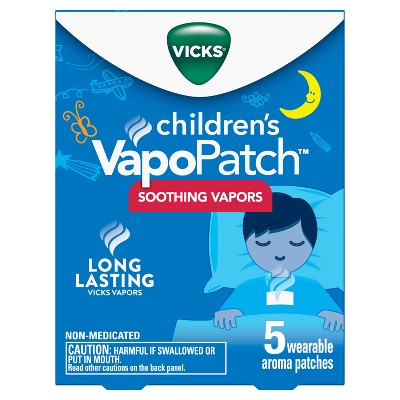  Vicks Vapopatch Adult Wearable Aroma Patch, 5 Count : Health &  Household