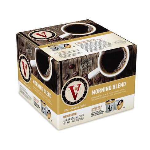 Victor Allen's Coffee Morning Blend Single Serve Coffee Pods, 42 Ct ...