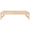vidaXL Patio Footstool 47.2"x31.5" Solid Wood Pine - 4 of 4