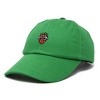 Dalix Strawberry Embroidered Cap Cotton Baseball Summer Cool Dad Hat Womens - 4 of 4