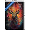 Trends International Wumples - Cosmic Deer Unframed Wall Poster Prints - 3 of 4
