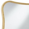 Uttermost Pavia Gold Metal 24" x 32" Curvy Wall Mirror - 3 of 4