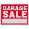 GARAGE SALE Sign Red Yard Sales Street Signs by Ram-Pro - 9 x 12 inch Plastic Banner Labels for Winter, Christmas, Holiday Sale Events - 3 of 4