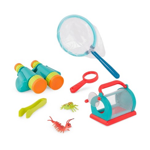Toy Life Bug Catcher Kit for Kids - Bug Catching Kit with Butterfly Net, Critter Keeper, Magnifying Glass, Insect Catcher - Butterfly Kit - Bug Toys