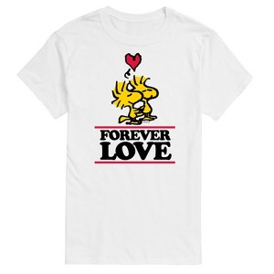 Men's - Peanuts - Forever Love Short Sleeve Graphic T-Shirt - 1 of 4
