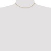 Black Bow Jewelry 1.5mm 14k Yellow Gold, D/C Rope Chain Necklace - 2 of 4