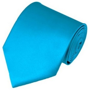 Solid Color 3.5 Inch Wide And 62 Inch Extra Long Necktie For Big & Tall Men - 1 of 4
