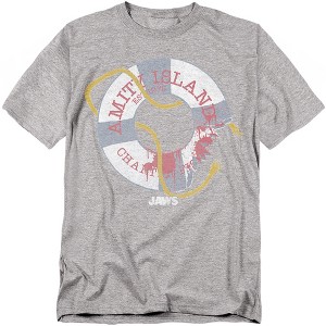 Jaws Life Preserver Adult T-Shirt - 1 of 4