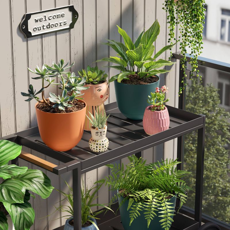 Self-Watering Plastic Indoor Outdoor Planter Pot - Room Essentials™, 2 of 11