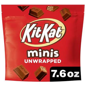 Kit Kat Candy Milk Chocolate Unwrapped Minis - 7.6oz