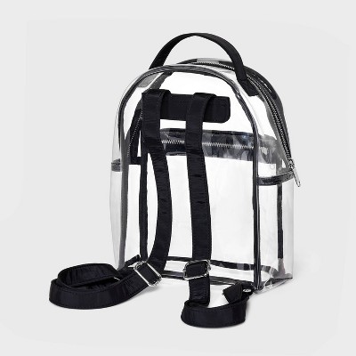 10.5" Mini Dome Backpack - Wild Fable Clear: College Use, Zip Closure - image 3