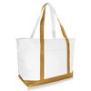Dalix Daily Shoulder Tote Bag Premium Cotton - 4 of 4
