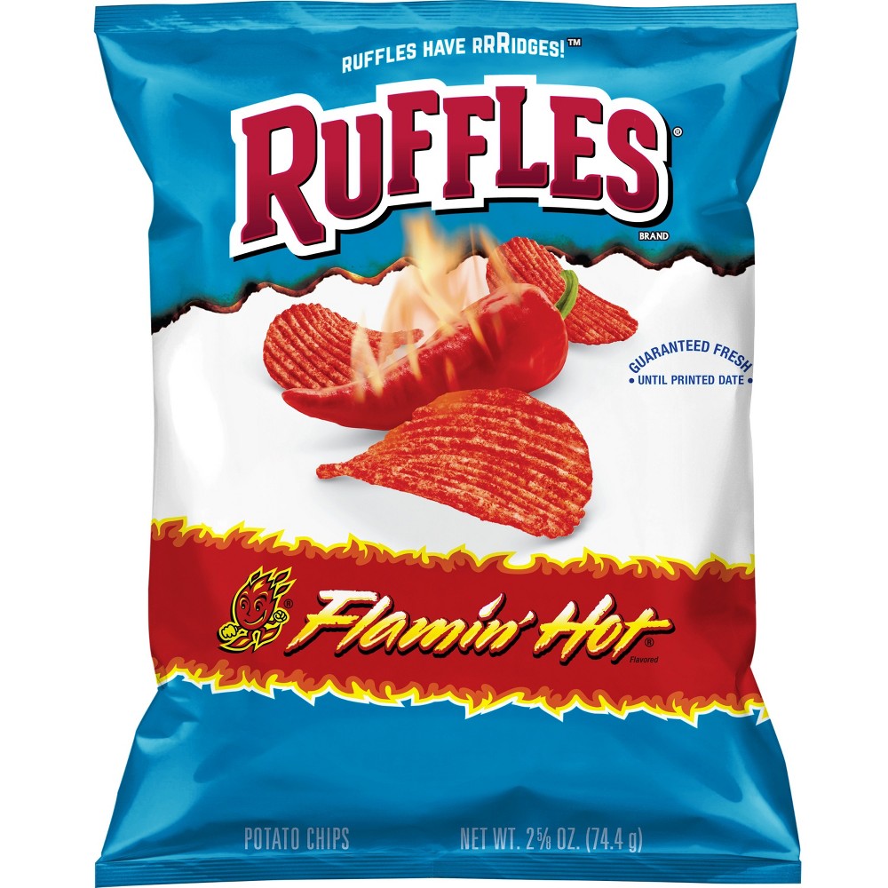UPC 028400634793 - Ruffles Sour Cream Potato Chips 2.625 oz | upcitemdb.com