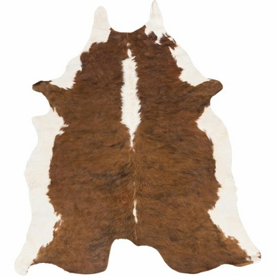 Hauteloom Yucaipa Brown Cowhide Rug