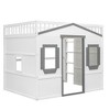 Twin/Full Size House Loft Bed With Ladder - ModernLuxe - 4 of 4