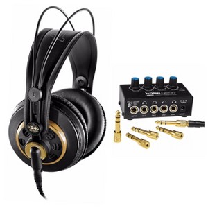AKG K240 Professional Studio Headphones with Knox Gear Headphone Amplifier - 1 of 3