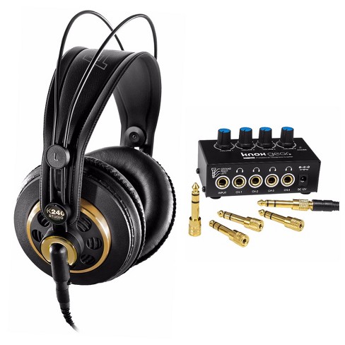 Akg K240 Professional Studio Headphones With Knox Gear Headphone Amplifier  : Target
