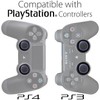 Fosmon For (Set of 4) Silicone PS5 Controller Thumb Grips, Xbox Thumbstick Grips For Xbox One X S Playstation 5 PS3 PS4, Black/Blue - 3 of 4