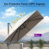 PURPLE LEAF UV Resistant Patio Umbrella Economical Outdoor Umbrella - 3 of 4