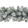 Northlight Flocked Madison Pine Artificial Christmas Garland - 9' x 10" - Unlit - 3 of 4