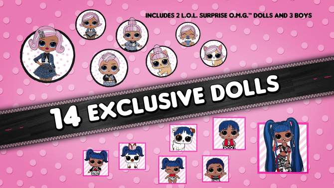 LOL Surprise Amazing Surprise with 14 Exclusive Dolls and Over 70 Surprises, 2 of 9, play video