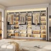 Besiost 40'' Freestanding Closet System with 10 Shelves, Closet Organizer - 2 of 4