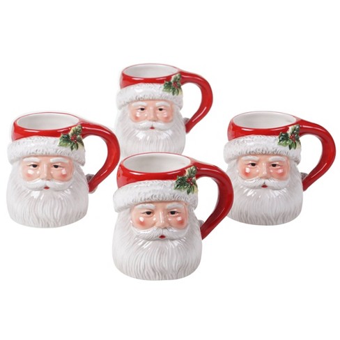 tagltd Hand Stand Santa Christmas Mug