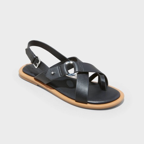 Women's Vanessa Harness Sandals - Universal Thread™ Black 5 : Target