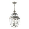 Livex Lighting Monterey 3 - Light Pendant in  Brushed Nickel - 4 of 4