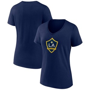 MLS Los Angeles Galaxy Women's V-Neck Top Ranking T-Shirt - 1 of 3