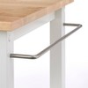 Mylah Kitchen 2-Tier Rolling Cart - Buylateral - 4 of 4