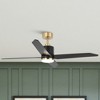 Parrot Uncle 52" Modern Carved 4-Blade Ceiling Fan with Remote,DC Motor - 4 of 4