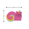 Meowgic Mythical Caticorn Shaped Design Rug 33in x 24in Multi by SKL Home - 3 of 3