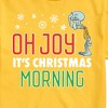 Men's - SpongeBob SquarePants - Oh Joy It's Christmas Morning Squidward Short Sleeve Graphic T-Shirt - 2 of 4