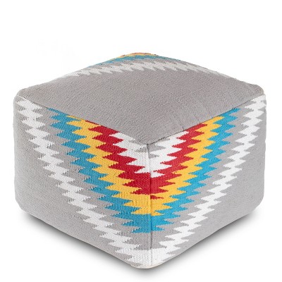 Flash Pouf Gray/Blue - Anji Mountain