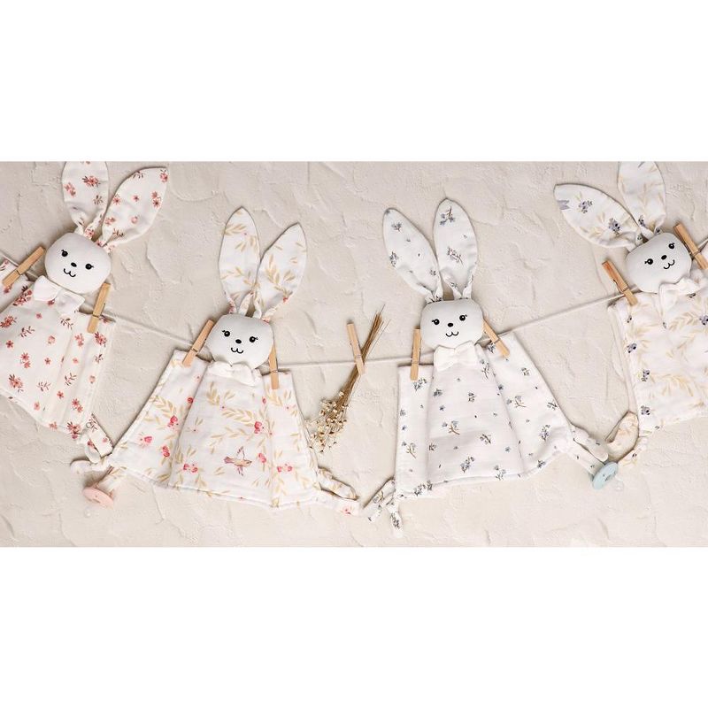 Bunny Snuggle - Soft & Durable Bunny Kids Companion Blanket, Stimulate Sensory Development, Gentle on Baby's Skin Perfect for Playtime & Cuddles, 5 of 6